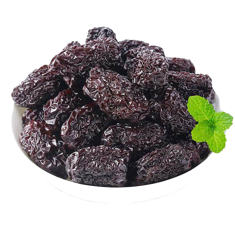 Huaran Factory Price Pure Natural Stunt Whole Sugar Free Ajwa Dried Black Jujube Black Dates for eating